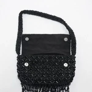Zara | Bags | Zara Beaded Fringe Shoulder Bag | Poshmark